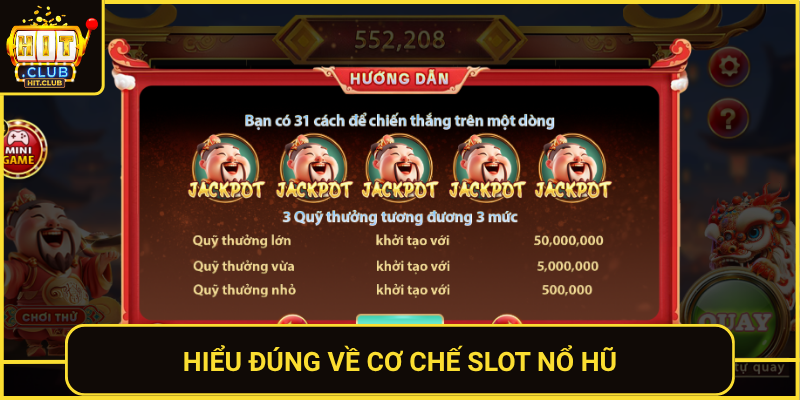 Kinh Nghiệm Chơi Slot Nổ Hũ HitClub Cho Người Mới 1 Hieu Dung Ve Co Che Slot No Hu