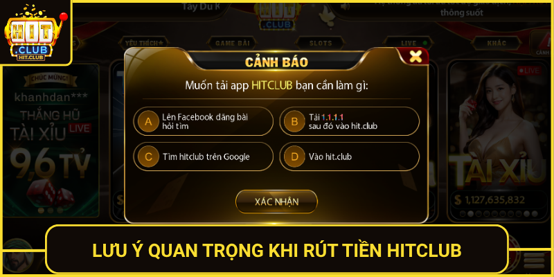 Luu Y Quan Trong Khi Rut Tien Hitclub