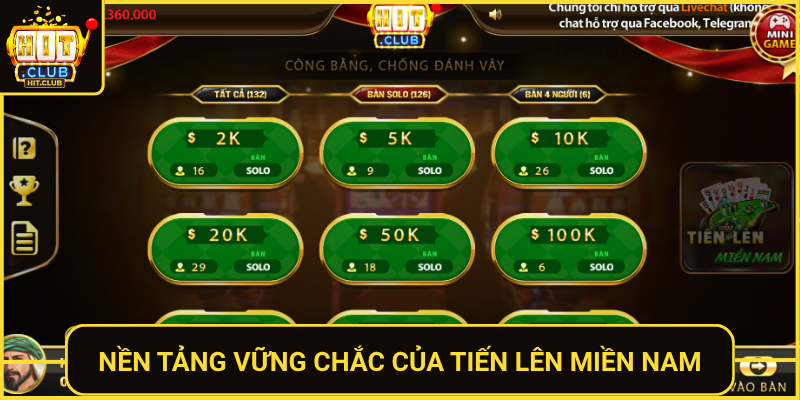 Tiến Lên Miền Nam HitClub – Sân Chơi Bài Đỉnh Nhất 2026 1 Nen Tang Vung Chac Cua Tien Len Mien Nam