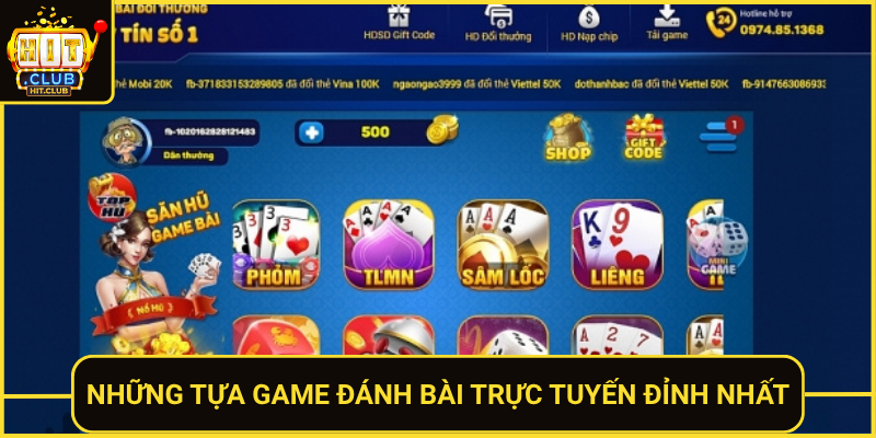 Game Đánh Bài Trực Tuyến HitClub – Trải Nghiệm Thật Sự 1 Nhung Tua Game Danh Bai Truc Tuyen Dinh Nhat